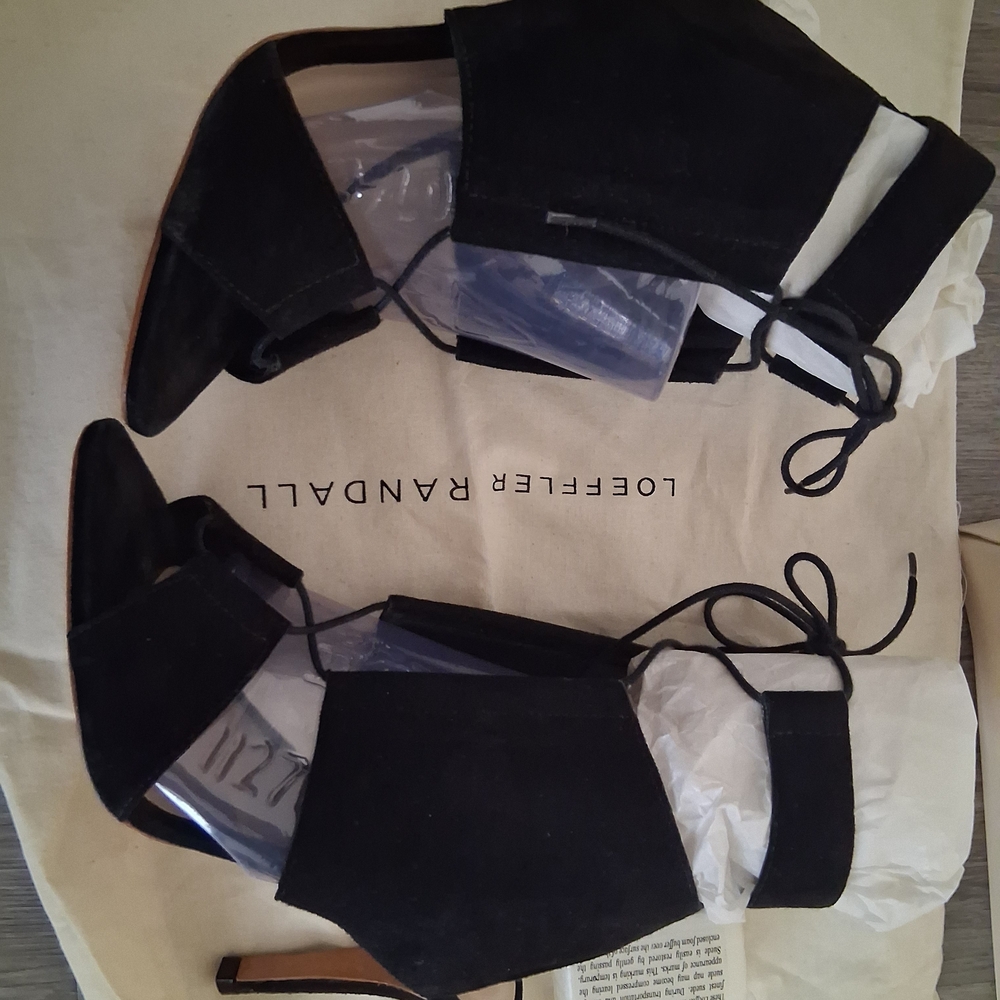 Loeffler Randall Black Women's Heels - Picture 5 of 16